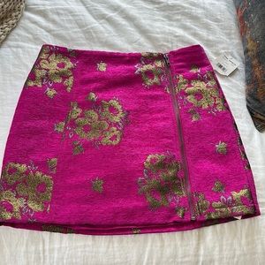 Free people mini skirt